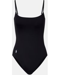 Polo Ralph Lauren - Kennedy Logo Swimsuit - Lyst