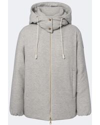 Moncler - Vivante Wool And Cashmere Down Jacket - Lyst