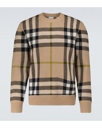 Burberry Nixon Cashmere Sweater - Natural