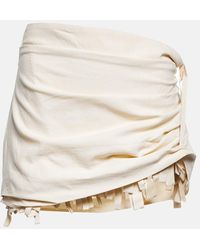 Jacquemus - Artichaut Ruffled Miniskirt - Lyst