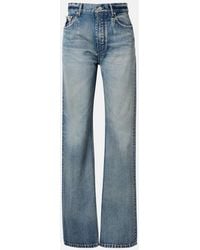 Alaïa - Straight Jeans - Lyst