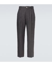 Jacquemus - Linen Straight Pants - Lyst