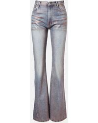Acne Studios - 2025F Coated Bootcut Jeans - Lyst