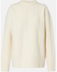 Rohe - Cable-Knit Wool Sweater - Lyst