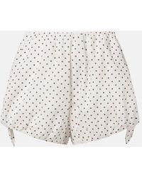 Posse - Rosie Polka-Dot Shorts - Lyst