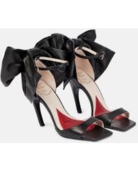 Roger Vivier - Viv' Choc 100 Bow-Embellished Sandals - Lyst