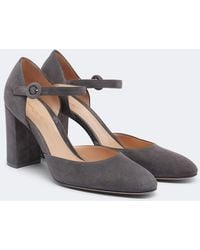 Gianvito Rossi - Suede Pumps - Lyst