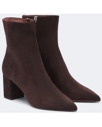 Paris Texas - Anja Suede Ankle Boots - Lyst