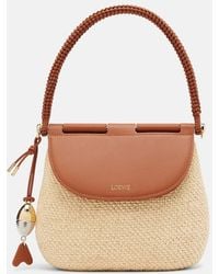 Loewe - Paula's Ibiza Pescador Medium Raffia Shoulder Bag - Lyst