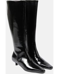 Totême - The Slim Leather Knee-high-boots - Lyst