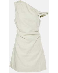 SIR. - Iris Twist Linen Minidress - Lyst