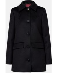 Gucci - Abrigo De Lana Con Gg - Lyst