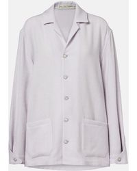 God's True Cashmere - Affirmations Cashmere Pajama Shirt With Moonstone - Lyst