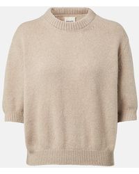 KHAITE - Top Davin De Punto De Cachemir - Lyst