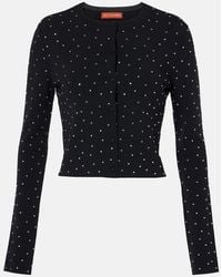 Altuzarra - Ferris Embellished Cropped Cardigan - Lyst