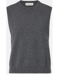 Extreme Cashmere - Be Now Cashmere-Blend Sweater Vest - Lyst