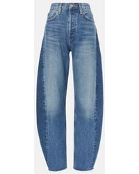 Agolde - High-Rise Barrel Jeans Luna - Lyst