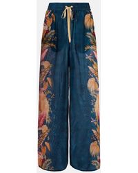 Zimmermann - Ascension Linen Trousers - Lyst