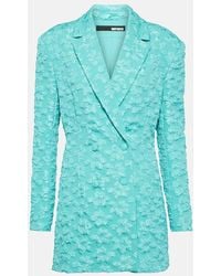 ROTATE BIRGER CHRISTENSEN - Minikleid Aus Jacquard - Lyst