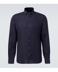 Thom Sweeney - Linen Shirt - Lyst