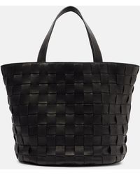 The Row - Sisal Leather Tote Bag - Lyst
