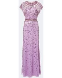Jenny Packham - Lauretta Sequined Tulle Gown - Lyst