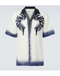 Dries Van Noten - Camicia Bowling Con Ricamo - Lyst