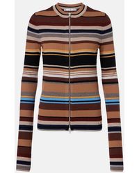 Acne Studios - Cardigan Kilian Raye En Laine - Lyst