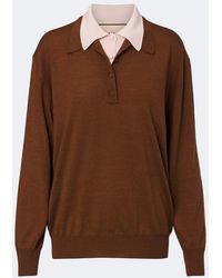 Plan C - Pullover Polo - Lyst