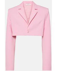 Nensi Dojaka - Blazer Cropped - Lyst