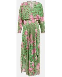 Poupette - Ilona Printed Maxi Dress - Lyst