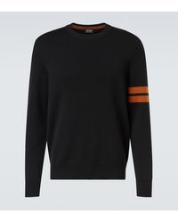 ZEGNA - Striped Wool Sweater - Lyst