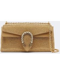 Gucci - Dionysus Small Embellished Suede Shoulder Bag - Lyst