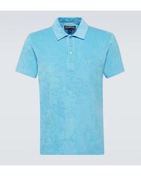 Vilebrequin - Phoenix Cotton-Blend Terry Polo Shirt - Lyst