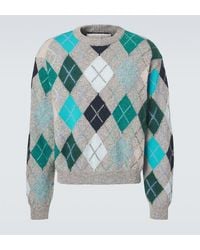 ERL - Pull En Laine Et Coton Melanges - Lyst