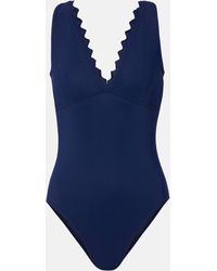 Karla Colletto - Ines Scalloped Swimsuit - Lyst