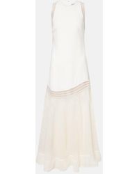 Jonathan Simkhai - Vestido Largo Zakaria Con Malla - Lyst