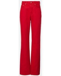 Jacquemus - High-Rise Straight Jeans De-Nimes - Lyst