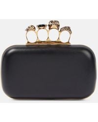 McQueen - Bolso de mano Skull Four-Ring - Lyst
