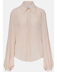 Victoria Beckham - Silk Shirt - Lyst