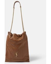 Saint Laurent - Jamie Pochon Leather Shoulder Bag - Lyst