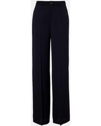 Gucci - Gg Mid-Rise Wide-Leg Pants - Lyst