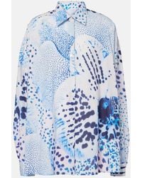 Dries Van Noten - Printed Cotton Shirt - Lyst