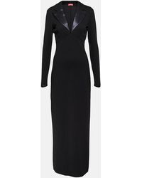 STAUD - Humboldt Knitted Maxi Dress - Lyst