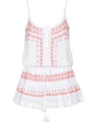 Melissa Odabash - Karen Voile Minidress - Lyst