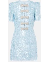 Rebecca Vallance - X Nicky Hilton Minikleid Leyla Mit Pailletten Und Kristallen - Lyst