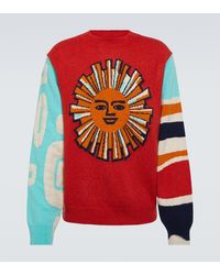 The Elder Statesman - Jacquard Cashmere Sweater - Lyst