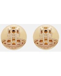 Vivienne Westwood - Lennie Orb Embellished Earrings - Lyst