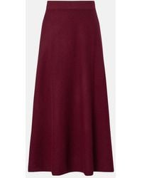 Lisa Yang - Torie Cashmere Midi Skirt - Lyst