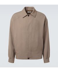 The Row - Osano Wool Blouson Jacket - Lyst